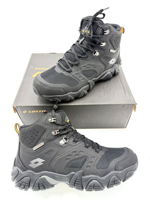 LOTTO REX2 動態防水高筒登山勤務鞋 LOTTO REX2, 動態防水登山鞋, 高筒勤務鞋, 透氣鞋面, 抓地力, 超回彈鞋墊, 夜間安全, 輕量登山鞋, 戶外運動鞋, 穩定性