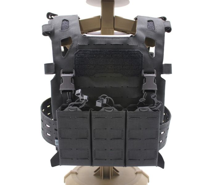 TPC GEN4輕量攜板戰術背心-M-黑色 