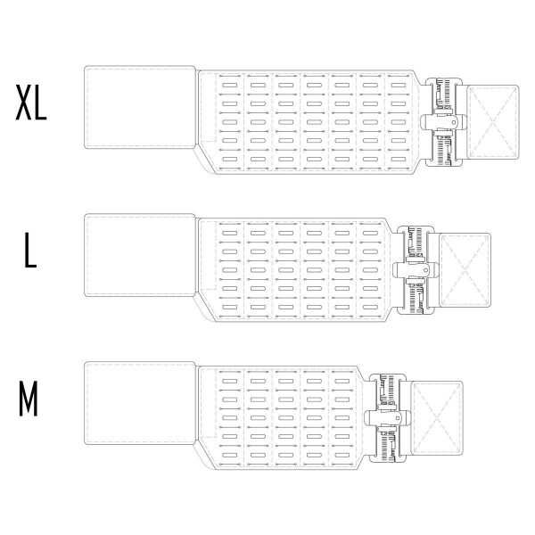 ROC快拆防護側圍GEN4-L ROC快拆防護側圍, GEN4-L, 防彈腰封, 輕量防護, 魔鬼氈接合, TPC, CPC, 防彈內襯, 背心配件, 安全防護