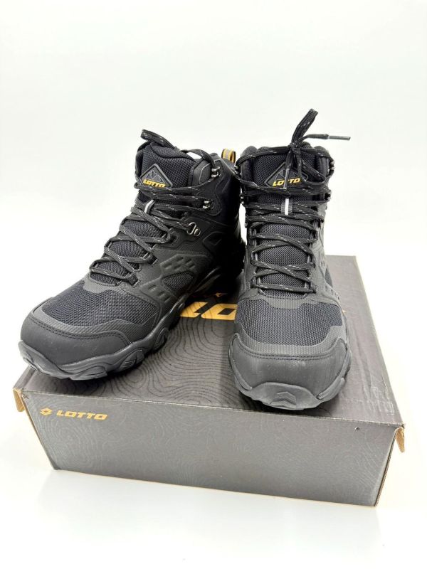 LOTTO REX2 動態防水高筒登山勤務鞋 LOTTO REX2, 動態防水登山鞋, 高筒勤務鞋, 透氣鞋面, 抓地力, 超回彈鞋墊, 夜間安全, 輕量登山鞋, 戶外運動鞋, 穩定性