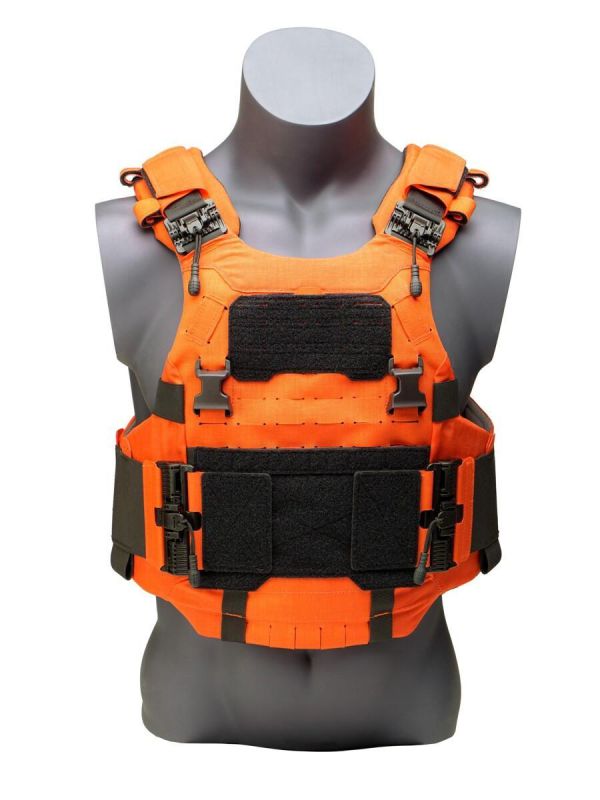 CIBV2整合式防彈背心(EC)-L-紅色 CIBV2, 防彈背心, 整合式防彈背心, 設計, MOLLE, 消防, 救援, 硬式防彈板, 快拆扣具, 模組化