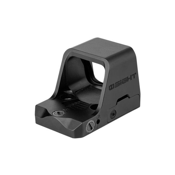 Osight C 開放式內紅點瞄具｜側置可更換電池設計 Osight C, Olight Osight C, 開放式內紅點, 開放式紅點瞄具, 內紅點瞄準鏡, 手槍紅點瞄具, RMR 安裝介面, 3 MOA 紅點, 32 MOA 圓環, 多重瞄準圖樣, 多層鍍膜鏡片, 側置電池瞄具, CR1632 電池, 動作感應紅點, Blue Line Outfitters