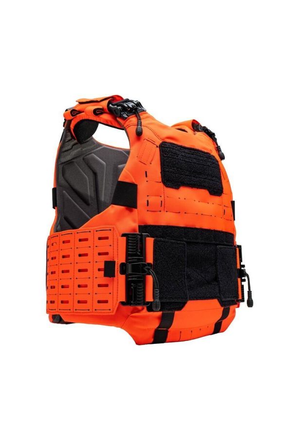 CIBV2整合式防彈背心(EC)-L-紅色 CIBV2, 防彈背心, 整合式防彈背心, 設計, MOLLE, 消防, 救援, 硬式防彈板, 快拆扣具, 模組化