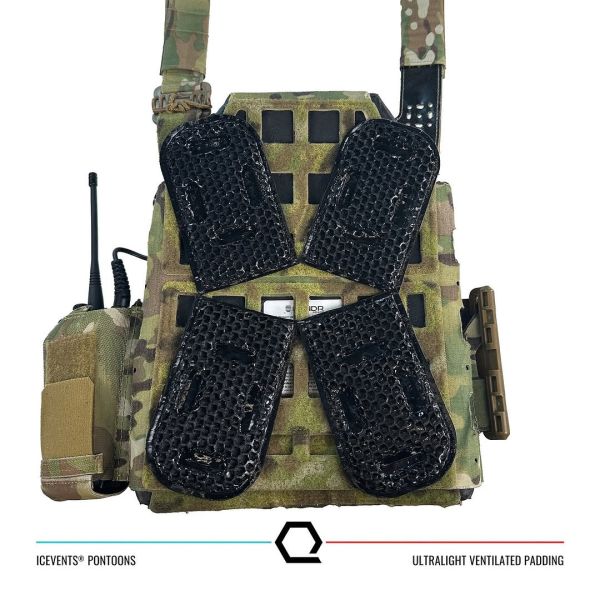 新款ICEVENTS® Classic Plate Carrier Ventilation Pontoons冰風減壓透氣胸前墊 