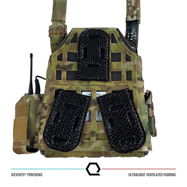新款ICEVENTS® Classic Plate Carrier Ventilation Pontoons冰風減壓透氣胸前墊 