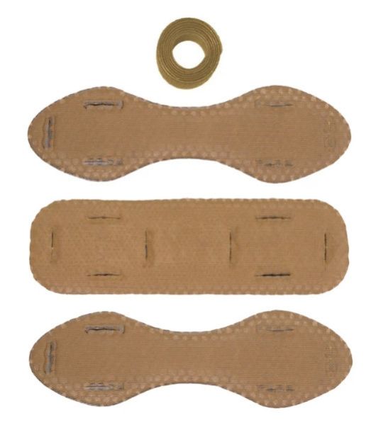 ICEVENTS® Aero High Mobility Ventilated Gun Belt Pads冰風減壓透氣適型曲面腰帶墊 ICEVENTS, 減壓透氣腰帶墊, 高機動, 舒適腰帶, 透氣腰帶墊, 耐磨材質, 蜂巢結構, 坐骨神經壓力, 全方位透氣, 軍警裝備