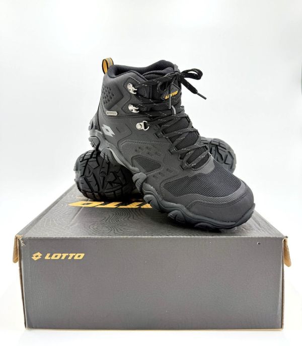 LOTTO REX2 動態防水高筒登山勤務鞋 LOTTO REX2, 動態防水登山鞋, 高筒勤務鞋, 透氣鞋面, 抓地力, 超回彈鞋墊, 夜間安全, 輕量登山鞋, 戶外運動鞋, 穩定性