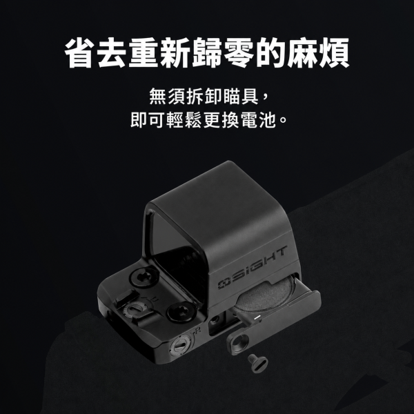 Osight SE 封閉式內紅點瞄具｜RMSc 安裝介面・可更換電池 Osight SE, Olight Osight SE, 封閉式內紅點, 封閉式紅點瞄具, 內紅點瞄準鏡, 手槍紅點瞄具, RMSc 安裝介面, 2 MOA 紅點, 32 MOA 圓環, 非球面鏡片, 側置電池瞄具, CR1620 電池, Blue Line Outfitters