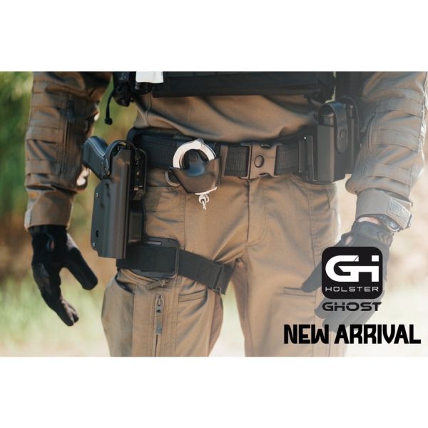 GHOST 5.2 PPQ 3級防搶腿掛搶套 警用裝備,警察槍套,腿掛,義大利