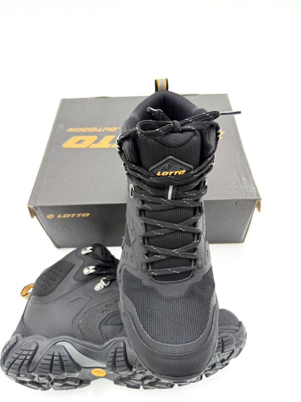 LOTTO REX2 動態防水高筒登山勤務鞋 LOTTO REX2, 動態防水登山鞋, 高筒勤務鞋, 透氣鞋面, 抓地力, 超回彈鞋墊, 夜間安全, 輕量登山鞋, 戶外運動鞋, 穩定性