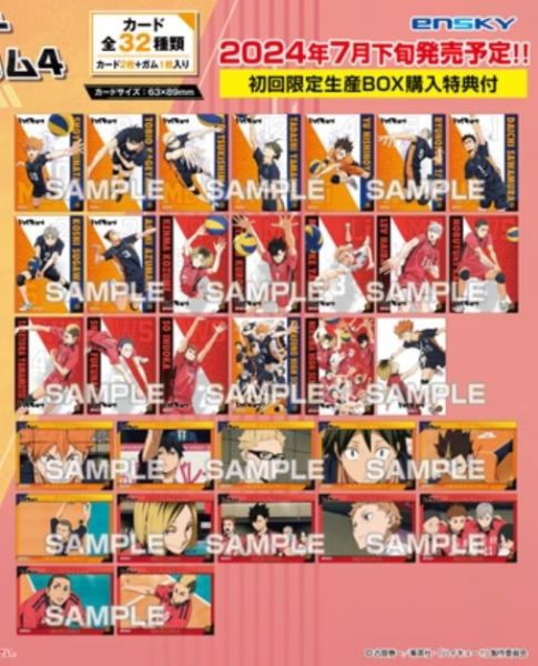 排球少年劇場版卡包（一包2入） 