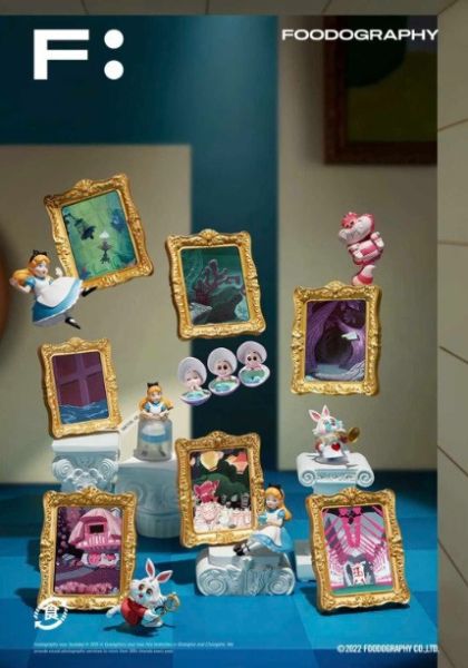 迪士尼愛麗絲美術館系列盲盒 