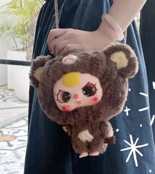 娃三歲大頭寶寶拉鍊包系列毛絨盲盒 