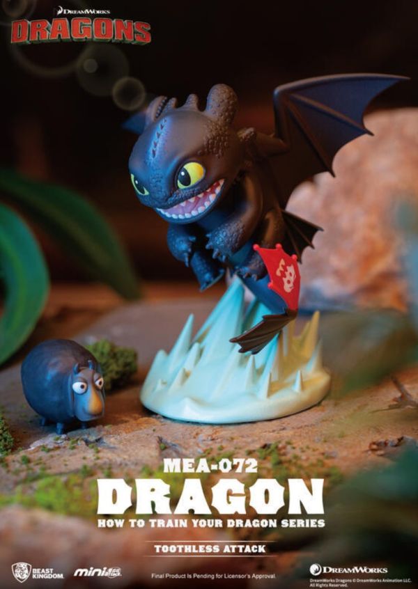 【預購款】野獸國 馴龍高手 盲盒擺件 無牙 
