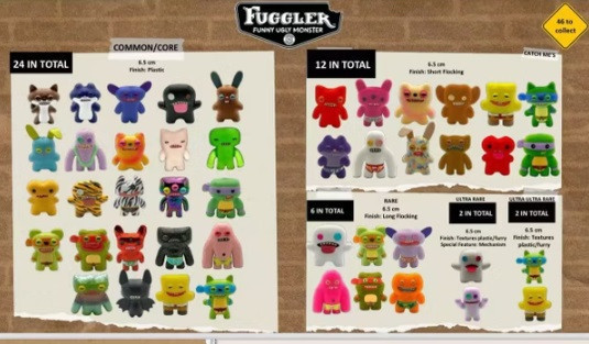 FUGGLER放克牙寶第二代公仔擺件盲盒 