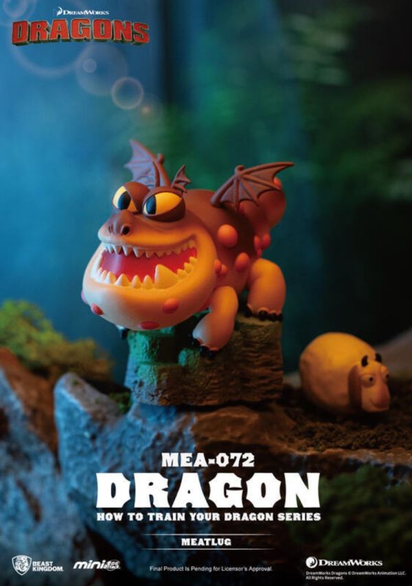 【預購款】野獸國 馴龍高手 盲盒擺件 無牙 