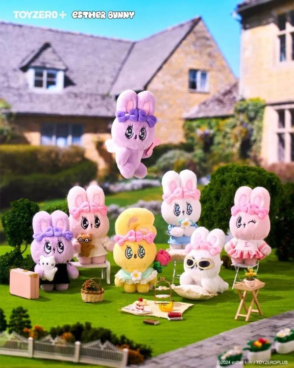 艾絲樂小兔甜蜜約會系列絨毛吊飾盲盒 