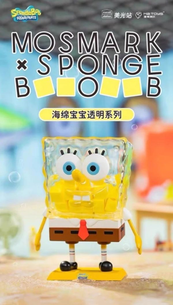 海綿寶寶xMOSMARK透明系列 
