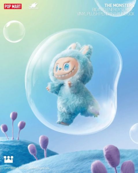 LABUBU 3.0 前方高能 搪膠吊飾娃 