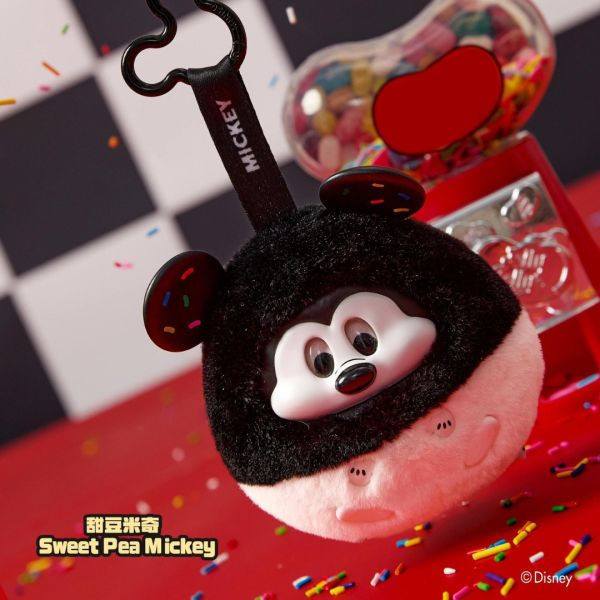 迪士尼米奇 有趣碰撞 Disney Mickey 搪膠毛絨吊飾 