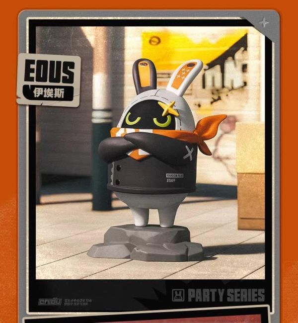 泡泡瑪特邦布派對系列盲盒 