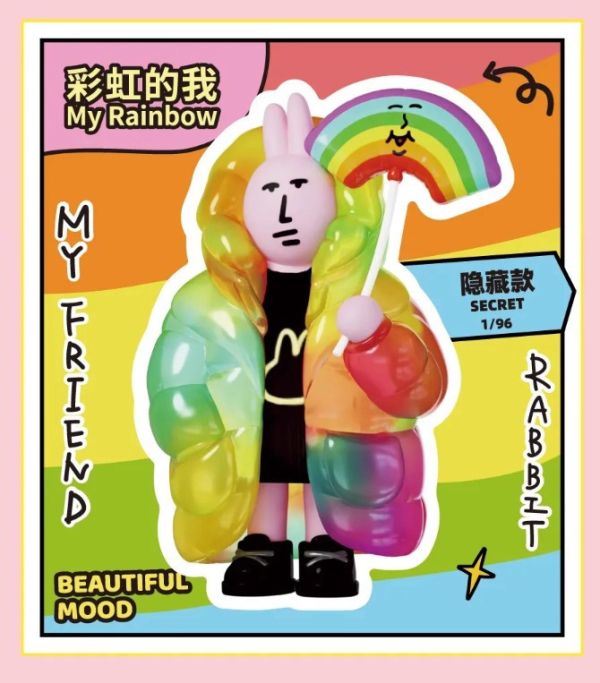 粉紅兔子 美麗心情系列盲盒 