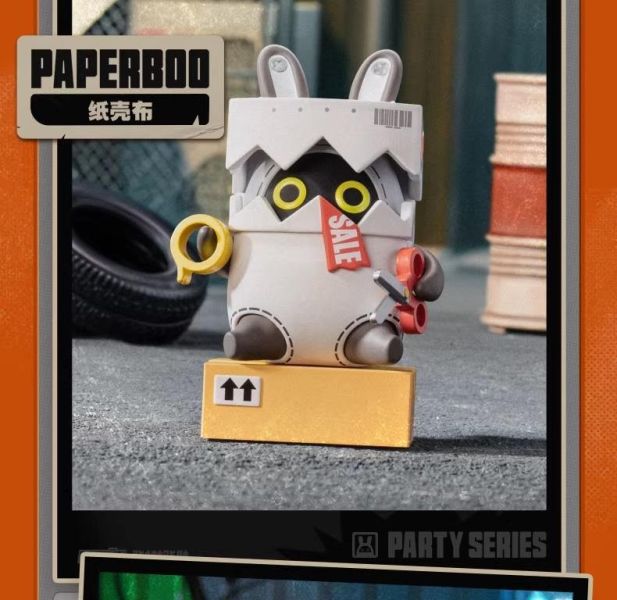 泡泡瑪特邦布派對系列盲盒 