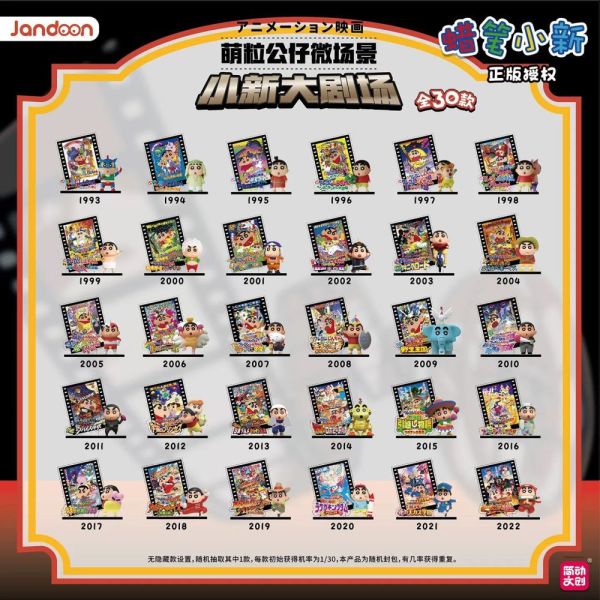 蠟筆小新 大劇場場景萌粒 