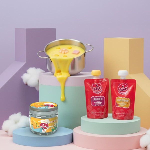 DIY迷你包-玉米濃湯史萊姆 ( 2/1 開賣) 