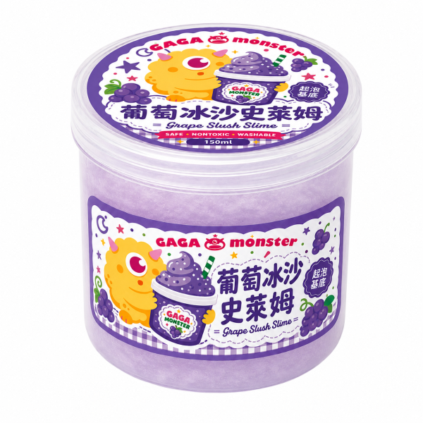 Foam Slime GAGA monster 、史萊姆、起泡膠、創意啟發玩具、安全無毒史萊姆、療癒系史萊姆、隨開即玩