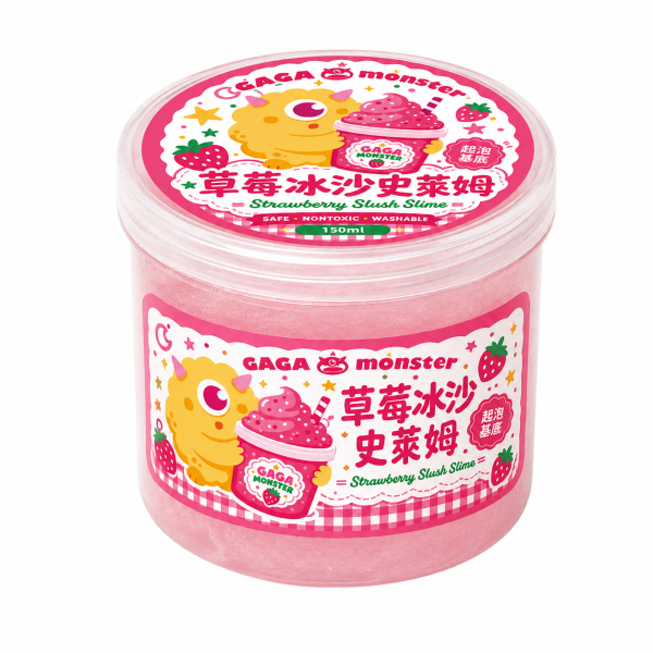 Foam Slime GAGA monster 、史萊姆、起泡膠、創意啟發玩具、安全無毒史萊姆、療癒系史萊姆、隨開即玩