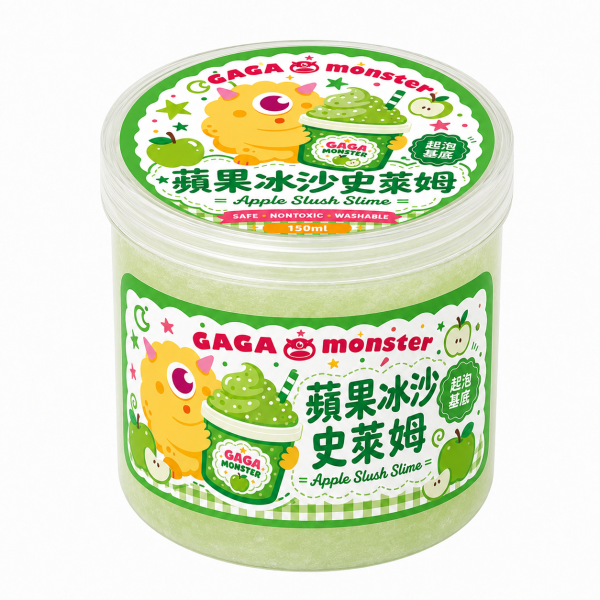 Foam Slime GAGA monster 、史萊姆、起泡膠、創意啟發玩具、安全無毒史萊姆、療癒系史萊姆、隨開即玩