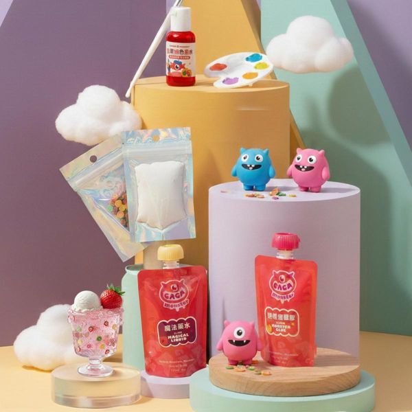 DIY迷你包-漂浮冰淇淋史萊姆 ( 2/1 開賣) 