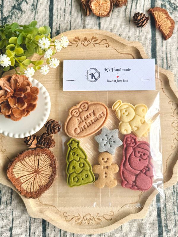 聖誕節袋裝餅乾G-L款 