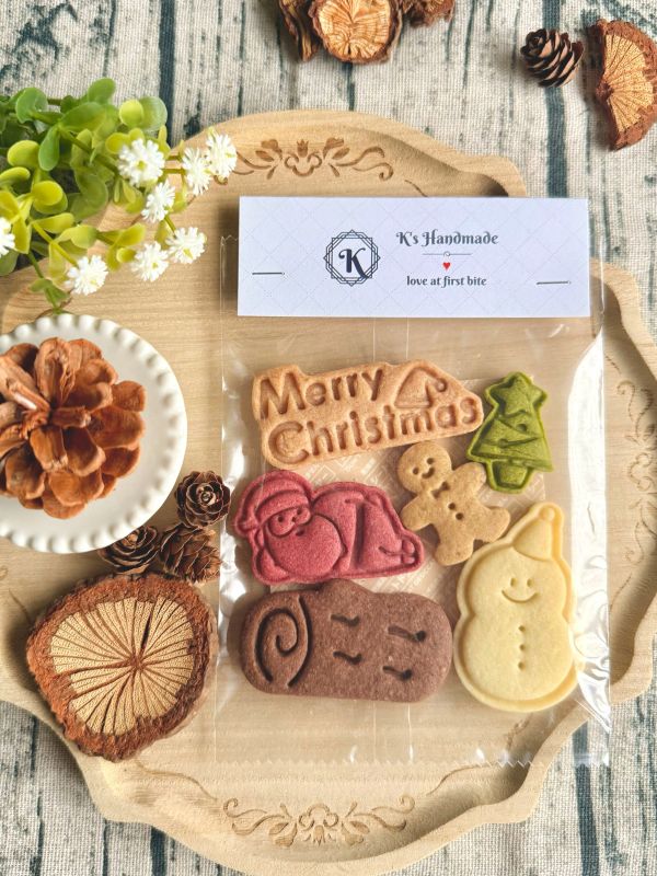 聖誕節袋裝餅乾G-L款 