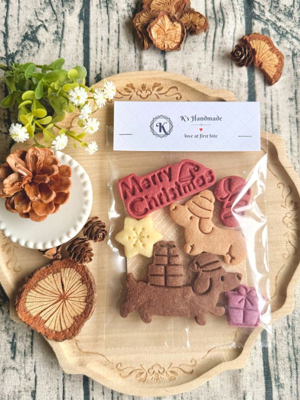 聖誕節袋裝餅乾G-L款 