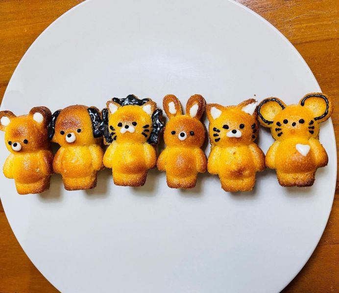 小動物奶油蛋糕 