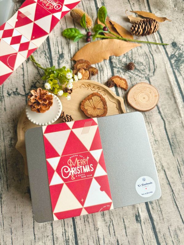 聖誔節鐵盒餅乾 