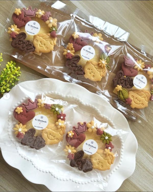 4吋花圈餅乾 