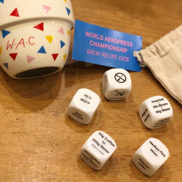 WAC recipe dice 世界愛樂壓餐譜骰子 愛樂壓