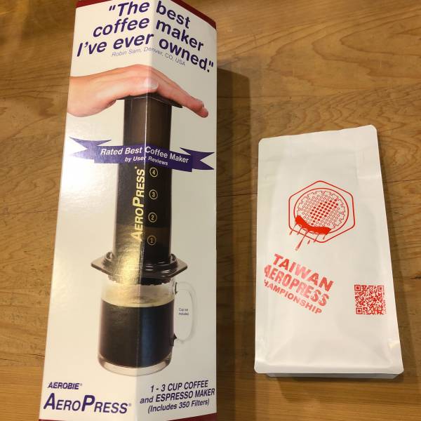 Aeropress 紅字新矽膠頭版本，加贈2023TAC掛耳包5包 愛樂壓、Aeropress、coffee maker、美國製