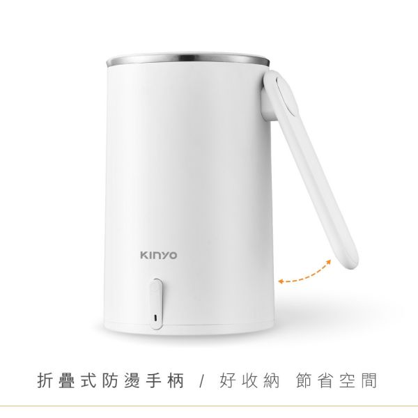 【KINYO】304不鏽鋼隨行快煮壼0.6L (AS-HP65) 快煮壼