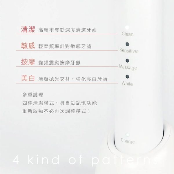 【KINYO】充電式音波電動牙刷(ETB-830) 電動牙刷