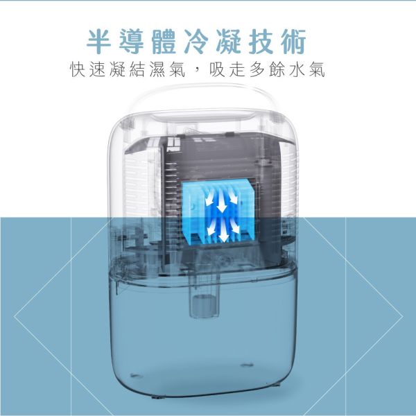 【KINYO】輕巧型大容量除濕機 (DHM-3450) 除濕機