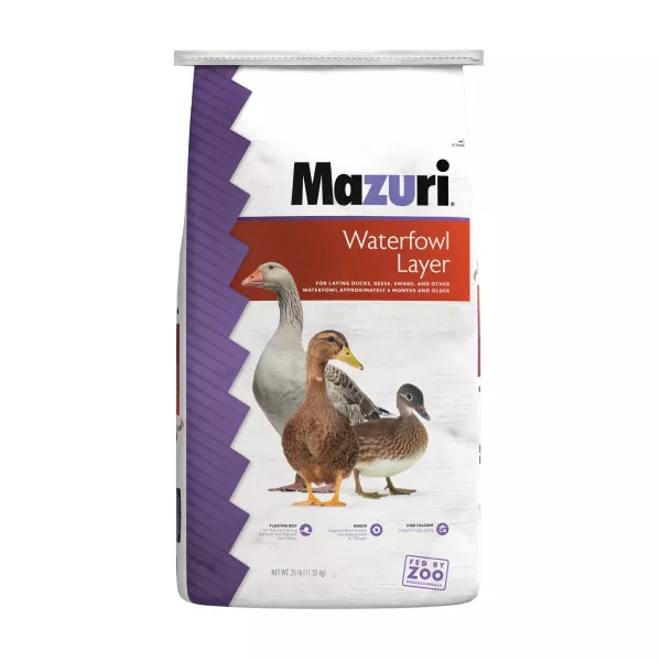 爾娥小姐.Mazuri-5640-水禽專用飼料繁殖期(鵝飼料.鴨飼料.柯爾鴨和其他水禽) 原包裝 整袋/半袋裝 Mazuri Mazuri 瑪滋力 天鵝飼料 mazur 柯爾鴨飼料 鵝飼料 鴨飼料'