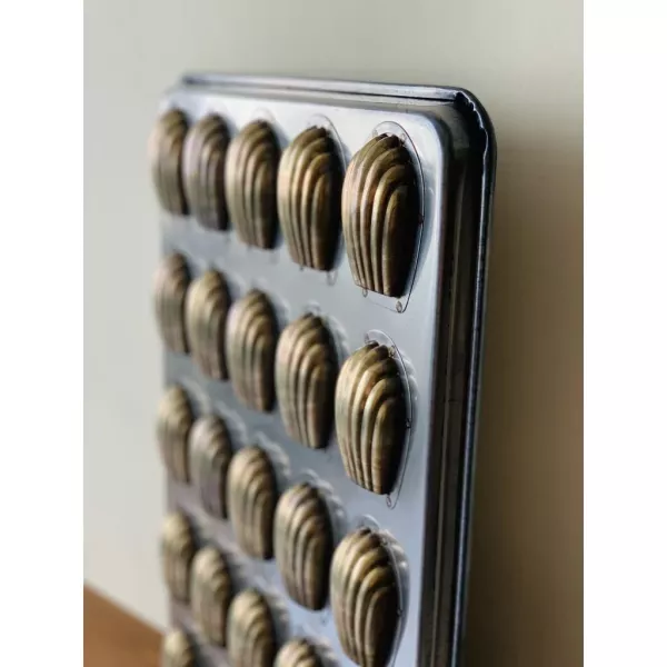 千代田 25連貝殼瑪德蓮 (淺) 千代田貝殼瑪德蓮模、25連貝殼模（淺）、專業級瑪德蓮模