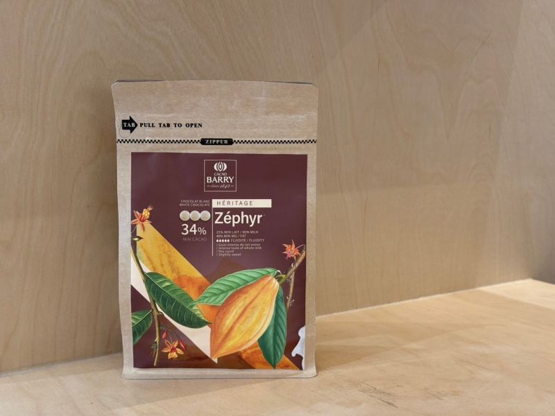 Cacaobarry 札飛白巧克力34% Cacaobarry, 札飛白巧克力, 34%白巧克力
