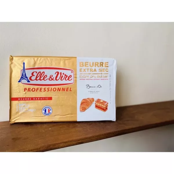 法國 Elle & Vire 愛樂薇 片狀奶油 愛樂薇片狀奶油、法式酥皮奶油、千層酥皮用奶油