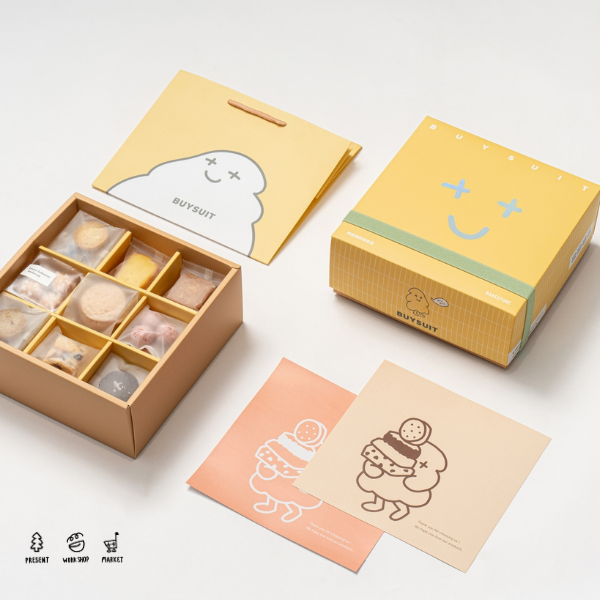 九宮格喜餅禮盒 喜餅 buysuitbakestore buysuit  拜樹頭喜餅 高雄喜餅 喜餅禮盒拜樹頭烘焙商店 喜餅試吃 手工喜餅