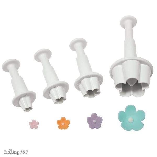 推壓模 小花4入組 PME FB550 PME FB550 推壓模 小花4入組